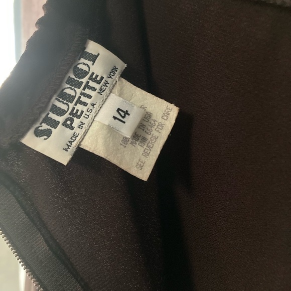 Size 14 Studio One Brown Skirt Y2K - Picture 2 of 5